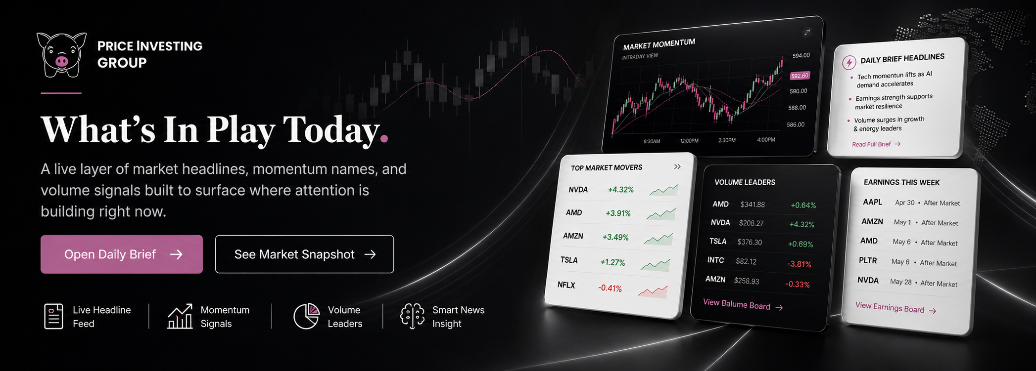 What's In Play Today.